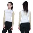 thumbnail image 3 of INBIKE - Maillot de ciclismo para mujer, camisetas de manga larga para ciclismo, ropa de ciclismo para mujer, maillots de ciclismo MTB transpirables con 3 bolsillos, 3 of 5