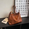 thumbnail image 2 of Bolsos de hombro casuales para damas GEEK, bolsos de compras de moda, bolsos grandes retro de color sólido, bolsos de diseñador de lujo para dama, bolsos con cremallera para dama, 2 of 5