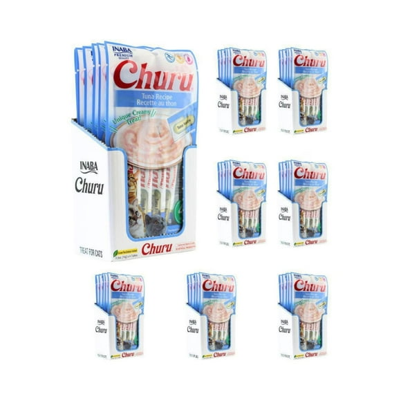 Caja con 192 Churu Atún de 14 g (48 Sobres)