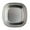 Silver-Single cell, variant on Jynqra Divided Compartment Stainless Steel Seasoning Sauce Dip Bowl, Silver