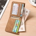thumbnail image 2 of Card Holder Wallet Integrated Men's Ultra-Thin Short Wallet Soft Leather Wallet Lightweight Simple Multi-Card Wallet Student, 2 of 10