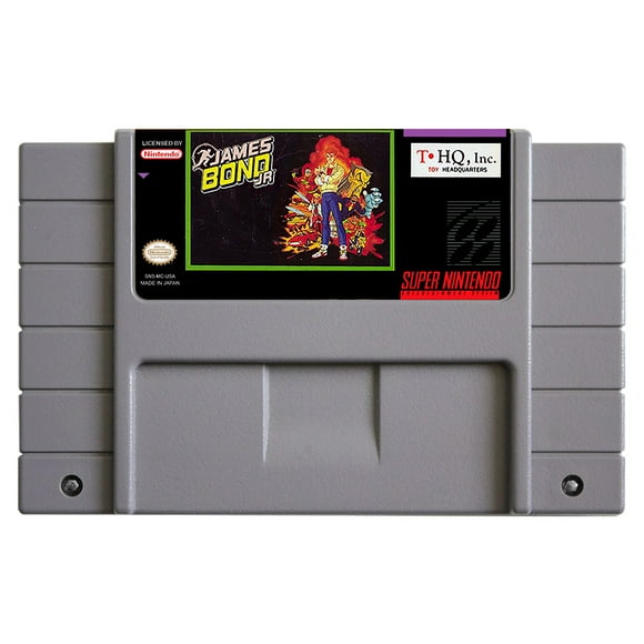 SNES Games Cartridge James Bond Jr