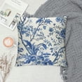 thumbnail image 2 of Nawypu Chinoiserie Pillow Covers Set of  Blue and White Outdoor Pillows Bule Birds Flowers Throw  Square Cushion Cover Decor for Bedroom Couch Bed Living Room Sofa Chair, 2 of 5