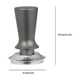thumbnail image 3 of Tamper de café Advancent nivelador de cocina lavable Gris 51 mm, 3 of 6