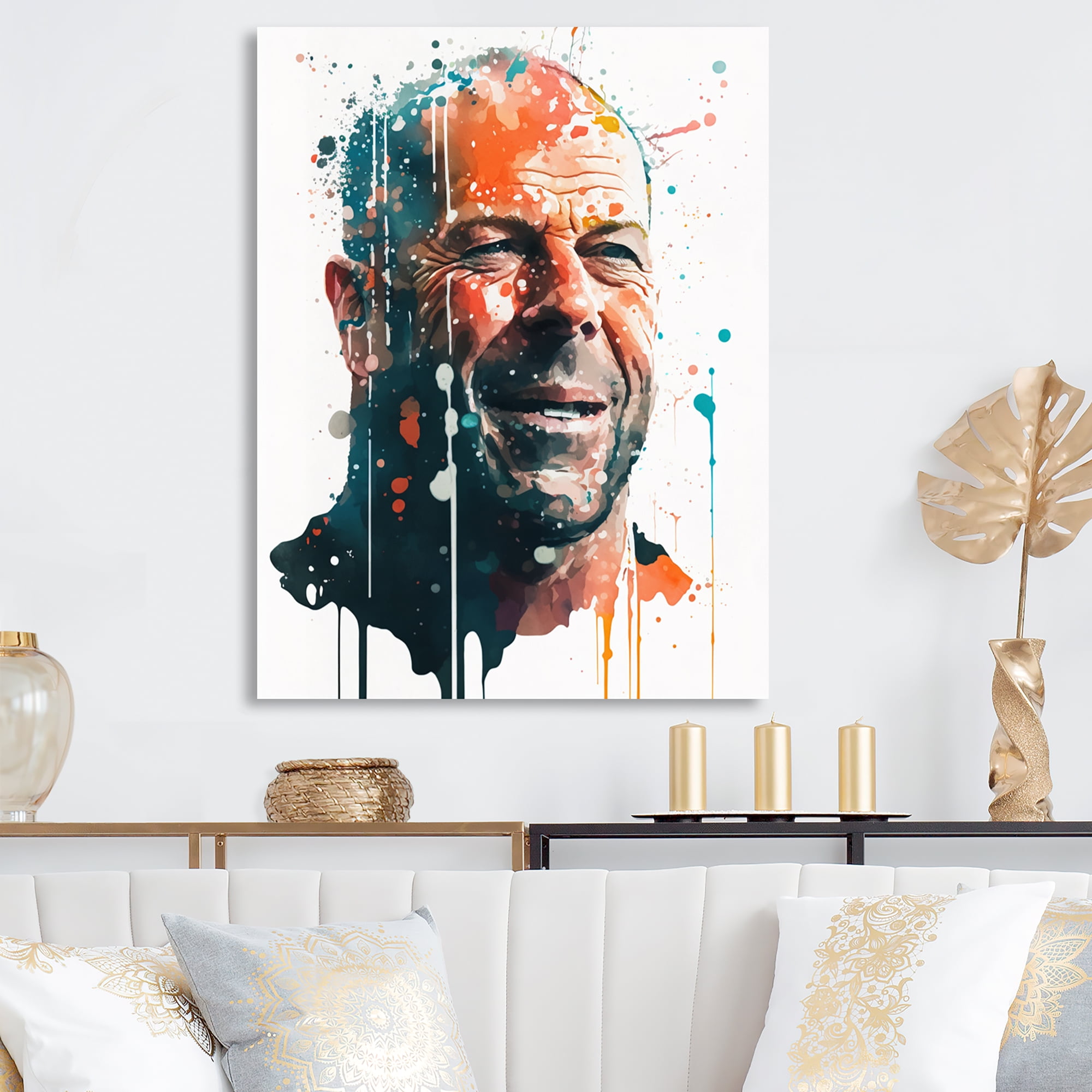 Designart Portrait Of Man I Canvas Wall Art