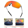 thumbnail image 5 of JLETOLI Photochromic UV400 Protection Polarized Lightweight Unisex Bike Sunglasses with Case Floating Strap, 5 of 8