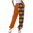 thumbnail image 4 of XINPING Halloween Sweatpants Women 2026 Loose Fit High Waisted Baggy Joggers Pants Casual Fall Novelty Lounge Bottoms Pockets Cute Y2K Joggers with Pockets Party Daily Wear, 4 of 7