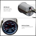 thumbnail image 2 of AJP Distributors Universal JDM Sport Smoke Tint Analog Needle 2" INCH 52MM Oil Temperature Meter Gauge 100-300Ã‚Â°F Degrees Fahrenheit Electric LED Multicolor Display Monitor Upgrade, 2 of 6