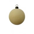 thumbnail image 4 of 10 Count Tan Flocked Christmas Ornaments, 4.3 in, by My Texas House, 4 of 5