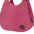thumbnail image 2 of Bolso de mano informal para mujer, bolso de lona para niñas con cremallera para bolso escolar de viaje Sywqhk Para Estrenar, 2 of 3