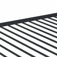thumbnail image 5 of Kadyn Bed Frame, Platform Bed Frame,Metal Bunk Bed Twin Over Twin, Low Profile Bunk Bed Frame withBuilt-in Ladder, High Guardrail and Metal Slats, Black, 5 of 12