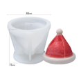 thumbnail image 1 of Molde de cera de árbol de Navidad para decoración del hogar, vela perfumada hecha a mano de silicona, DIY, yeso, resina, adorno, 1 of 4