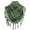 Green, variant on Houndstooth Arab Keffiyeh Shemagh Scarf Tassels Lightweight Neck Warmer Cover Desert Scarves Shawl Headwrap