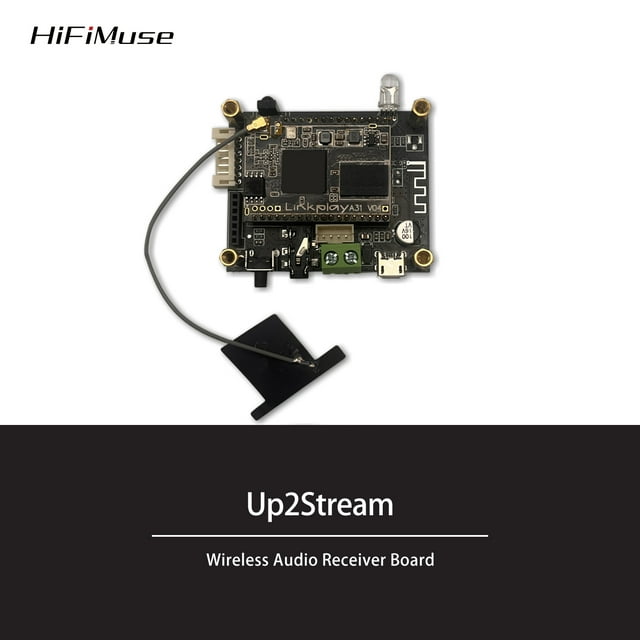 HiFiMuse D10 Bluetooth Audio Receiver Board Bluetooth 5.0 Wireless Stereo Music Module Multi Room DIY WIFI Audio Board
