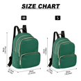 thumbnail image 3 of JIALIOU Mini Backpack Purse for Women Quilted Casual Daypack Small Travel Shoulder Bag, Dark Green, 3 of 7