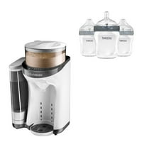 Baby Brezza Formula Pro Value Bundle with Baby Brezza 3-Pack Bottles