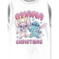 thumbnail image 3 of Stitch Ohana Christmas Girls Graphic Crewneck Short Sleeve T-Shirt, Sizes 4-16, 3 of 4