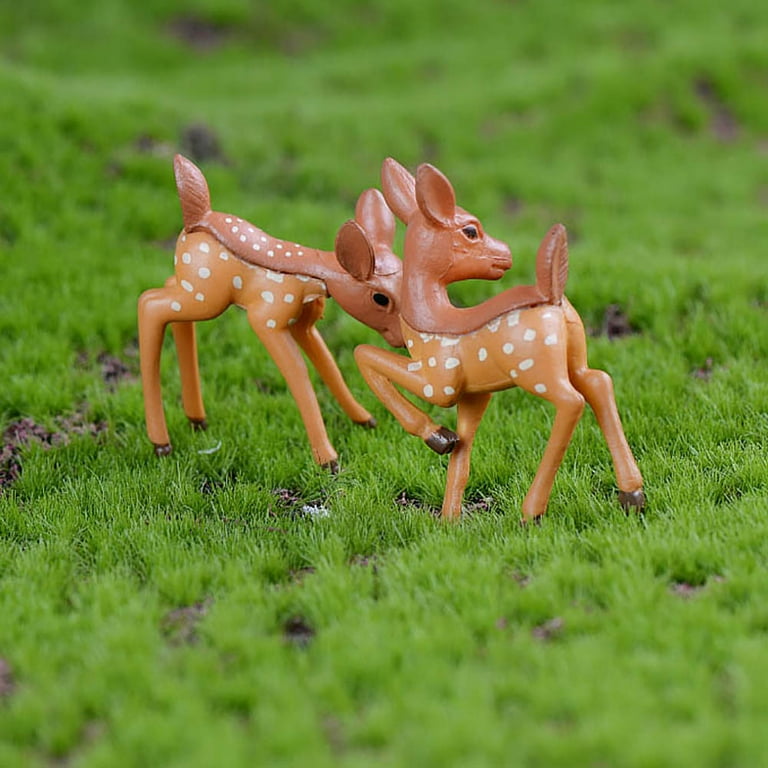 Forest Animals Figures, Woodland Creatures Figurines, Miniature
