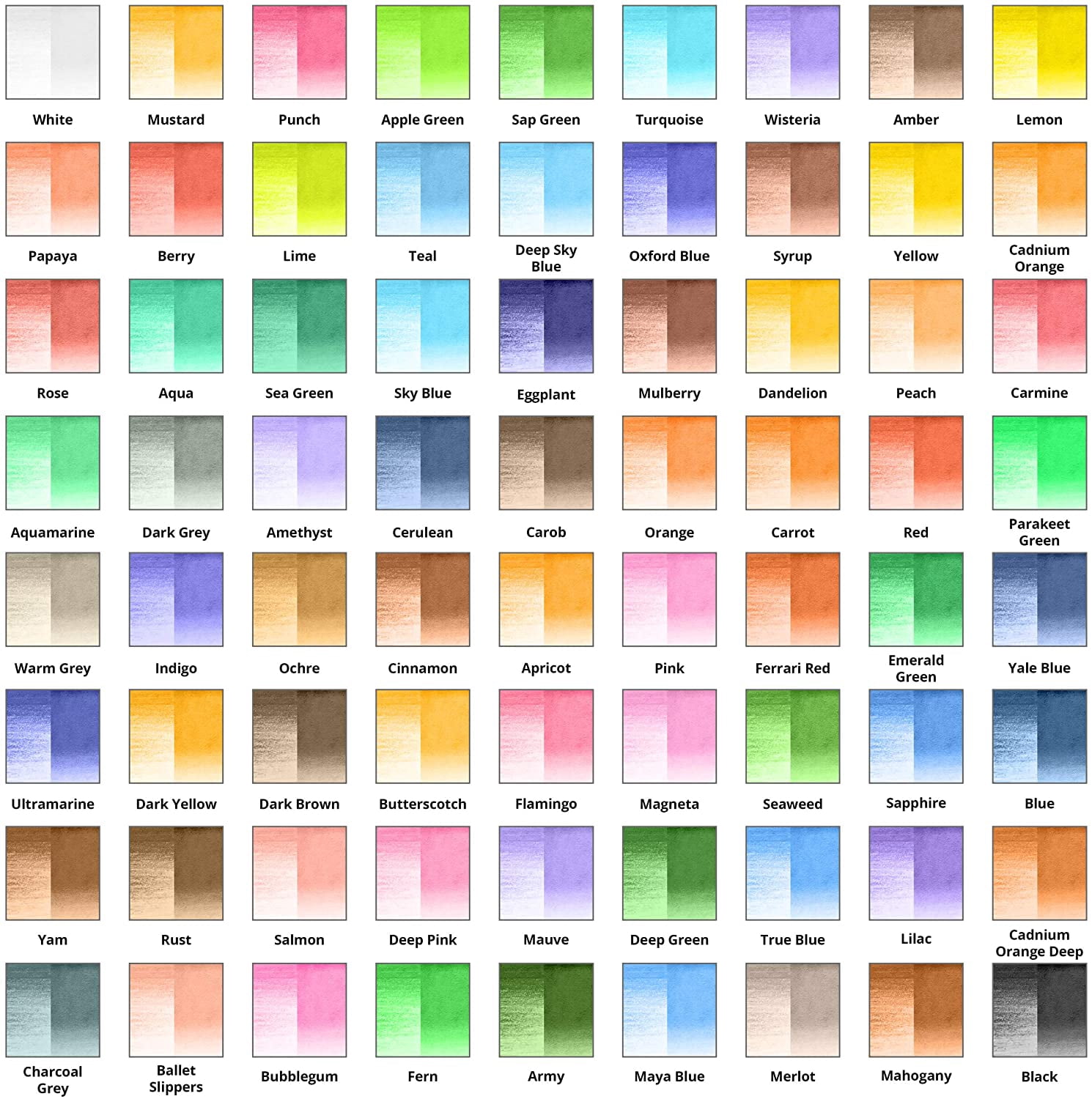 Norberg and Linden Art Set (74 Pieces)