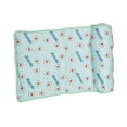 thumbnail image 3 of Pet Cooling Mat, Ice Silk Comfortable Pet Cooling Mat Bed Washable With Pillow For Small Medium Dogs For Summer, 3 of 8