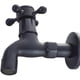 thumbnail image 1 of Grifo de agua fría vintage con interfaz G1/2 de un solo mango - Grifo de fregona montado en la pared para lavabo de baño (negro) JAMW  Sencillez, 1 of 5