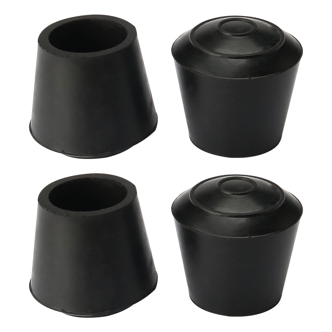 Lot of 12 caps feet rubber chair for interior 2,5 cm 