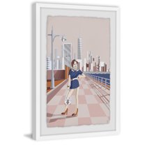 Urban Fashion Framed Painting Print