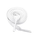 thumbnail image 2 of 1 Pair 3/8" Flat Wide Shoelaces, Cotton Shoe Laces for Sneakers (White), 2 of 2