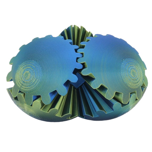 Balle d'Engrenage, Balle d'Engrenage Imprimée 3D Balle Rotative Cube Jouets Anti-Stress, Sphère d'Engrenage, Jouet Anti-Stress Boule d'Engrenage, Balle Anti-Stress, Jouet de Bureau Sphère d'Engrenage, Jouet Anti-Anxiété pour Se Détendre