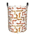 thumbnail image 2 of Goofa Dachshund Dog Printed Circular Hamper,Laundry Basket with Handles,Storage Baskets Foldable,Large Capacity Laundry Hamper-, 2 of 8