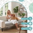 thumbnail image 5 of JOVELL Cooling Pet Sofa Cover for Dogs Cats, Ice Silk Couch Slipcover, Summer Breathable Non-Slip Furniture Protector Pet Mat for Couch, Bed, Floor (Gray, 70 x 210 cm), 5 of 12