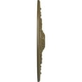thumbnail image 4 of 37 1/2"OD x 3 3/8"P Naple Ceiling Medallion (Fits Canopies up to 3 3/8"), Hand-Painted Mississippi Mud, 4 of 5