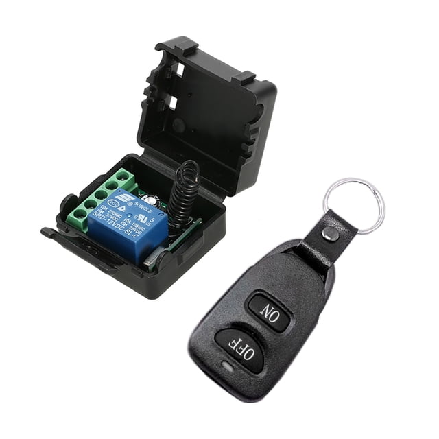 Smart Home 433Mhz DC 12V 1CH Relé de interruptor remoto inalámbrico