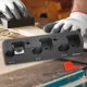 thumbnail image 3 of Likrtyny Dowel Maker Jig Cortador Fresado Varilla Redonda Portátil para Carpintería (StyleE), 3 of 6