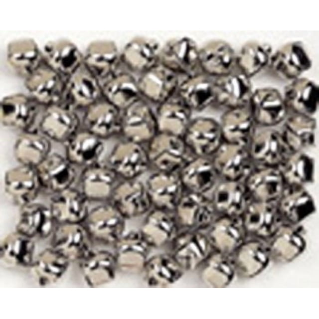Artesanías Chenille Kraft Cascabeles Plateados 15 mm 72 piezas
