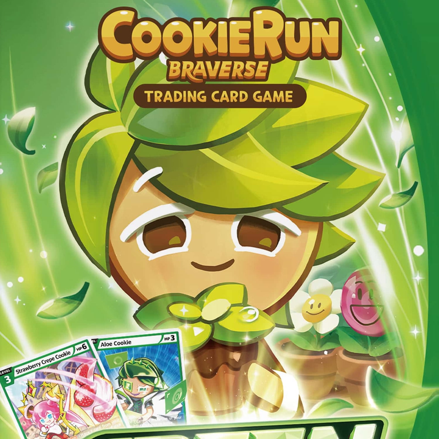 CookieRun: Braverse Trading Card Game - Starter Deck Green