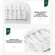 thumbnail image 5 of Xihbxyly Organizador de Maquillaje Transparente, Bandeja Compacta, Múltiples Compartimentos, Fácil Acceso para Paletas de Sombras de Ojos y Gafas de Sol, Organizador de Escritorio o Cajón, Transparen, 5 of 6