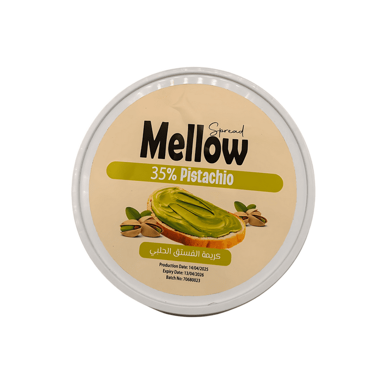 Mellow 35% Pistachio Spread – 11 lb Bulk Tub – All-Natural Nut