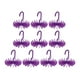 thumbnail image 2 of Percheros giratorios Sunnimix 10 para corbatas 18 ganchos organizador dormitorio púrpura violeta, 2 of 6