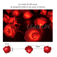 thumbnail image 4 of Cadena De Luz Decorativa Led Flor Rosas Rojas, 4 of 5