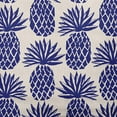 thumbnail image 2 of Simply Daisy 26" x 26" Pineapple Stripes Decorative Throw Pillow, Indigo Blue, 2 of 4