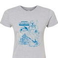thumbnail image 3 of Star Wars - The Mandalorian Mando Sketchy  - Juniors Fitted Short Sleeve Graphic T-Shirt, 3 of 5