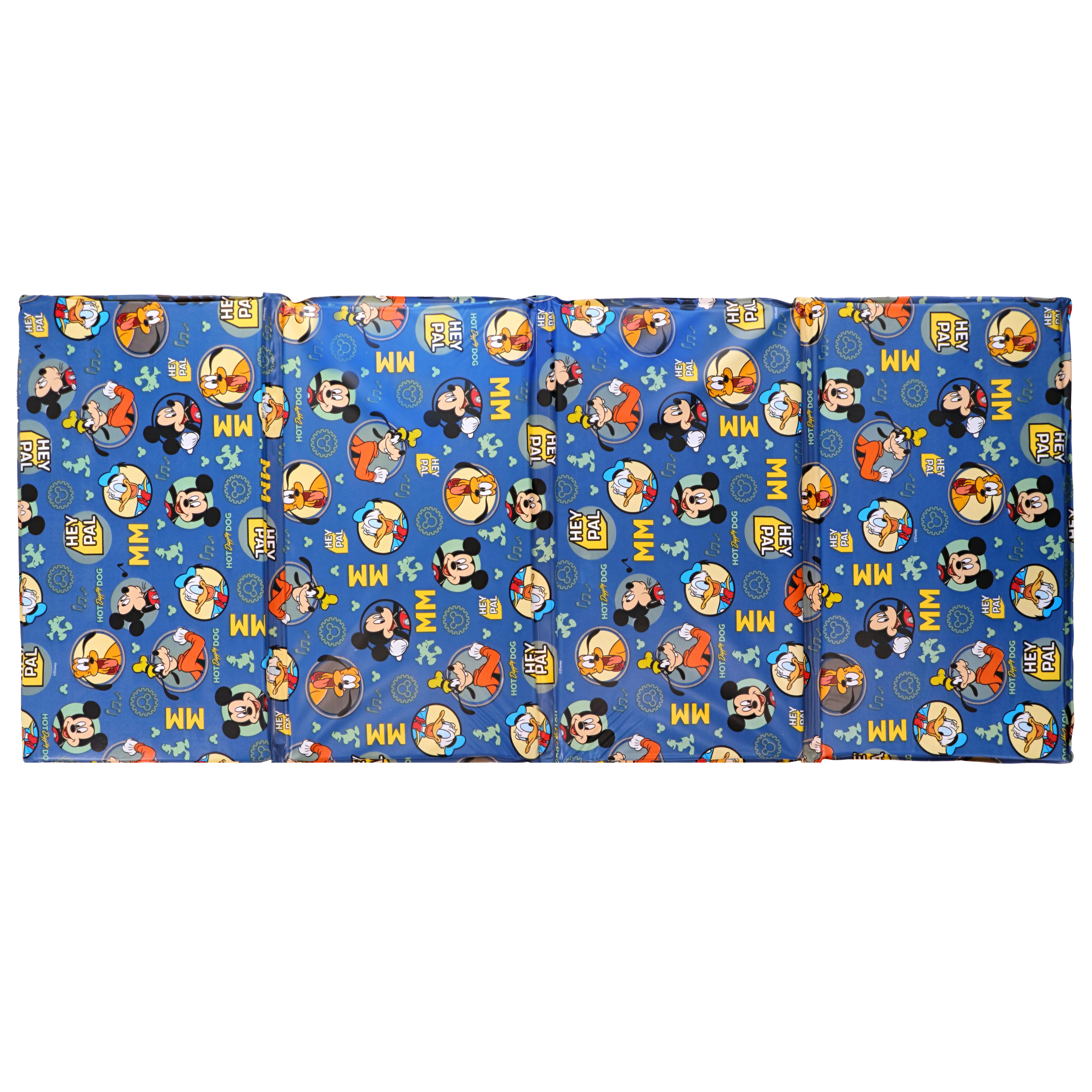 Disney Mickey Mouse Toddler/Child Foam Nap Mat, Blue