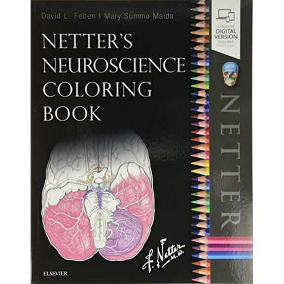 Pre-Owned Netter's Neuroscience Coloring Book, 1e Paperback
