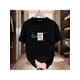 thumbnail image 1 of Men's cotton short-sleeve T-shirt, perfect for casual wear. This round-neck patterned T-shirt is soft and comfortable, available in unisex designs, making it an ideal gift for men., 1 of 6