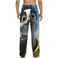 thumbnail image 3 of Daiia Joyful Animated Bird Men's Sleep Pant with Pockets and Drawstring,Pajama Pants-XX-Large, 3 of 9
