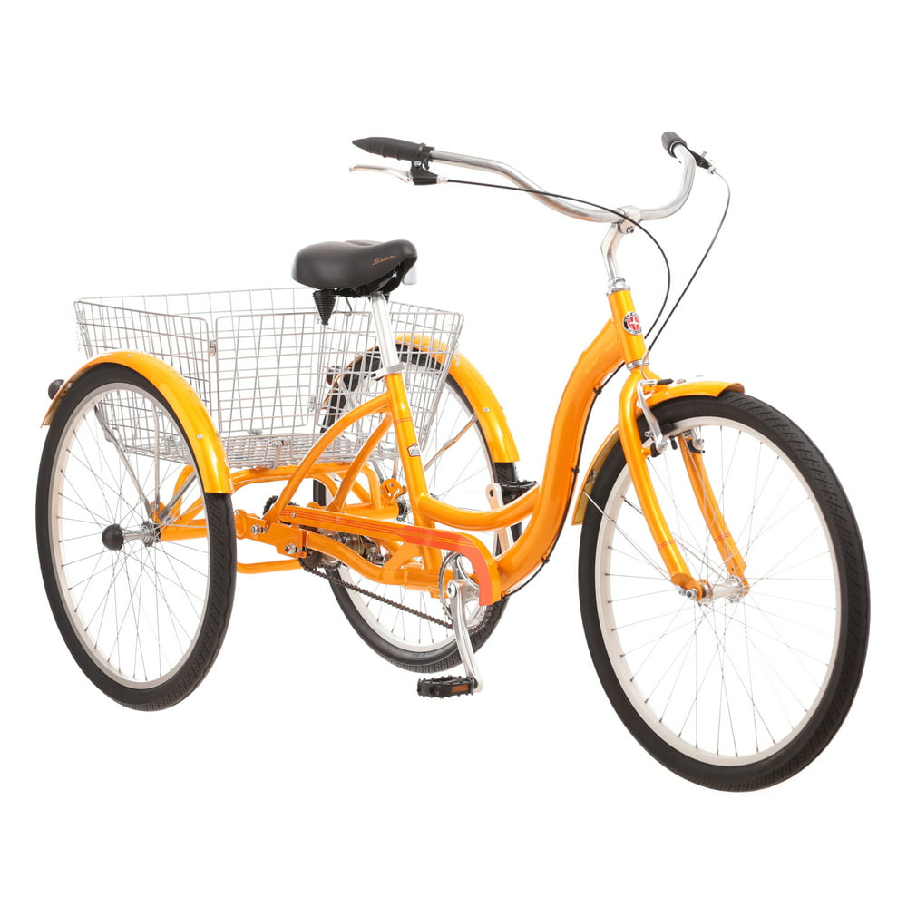 Schwinn Meridian Adult Tricycle 26 Inch Wheels Rear Storage Basket Mint