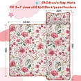 thumbnail image 5 of Pioneer Flower Floral Print Pattern Toddler Nap Mats for Kids Preschool,Sleeping Mat Bag or Kids,Toddler Sleeping Bag,Toddler Nap Mat or Daycare, 5 of 6