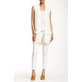 thumbnail image 1 of $395 VINCE. Gilet en Tricot à Franges en Coton (TP), 1 of 2