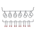 thumbnail image 2 of 114Pcs Metal Pegboard Hooks Organizer Assortment Kit Peg Locks Hanging Applications, 2 of 6